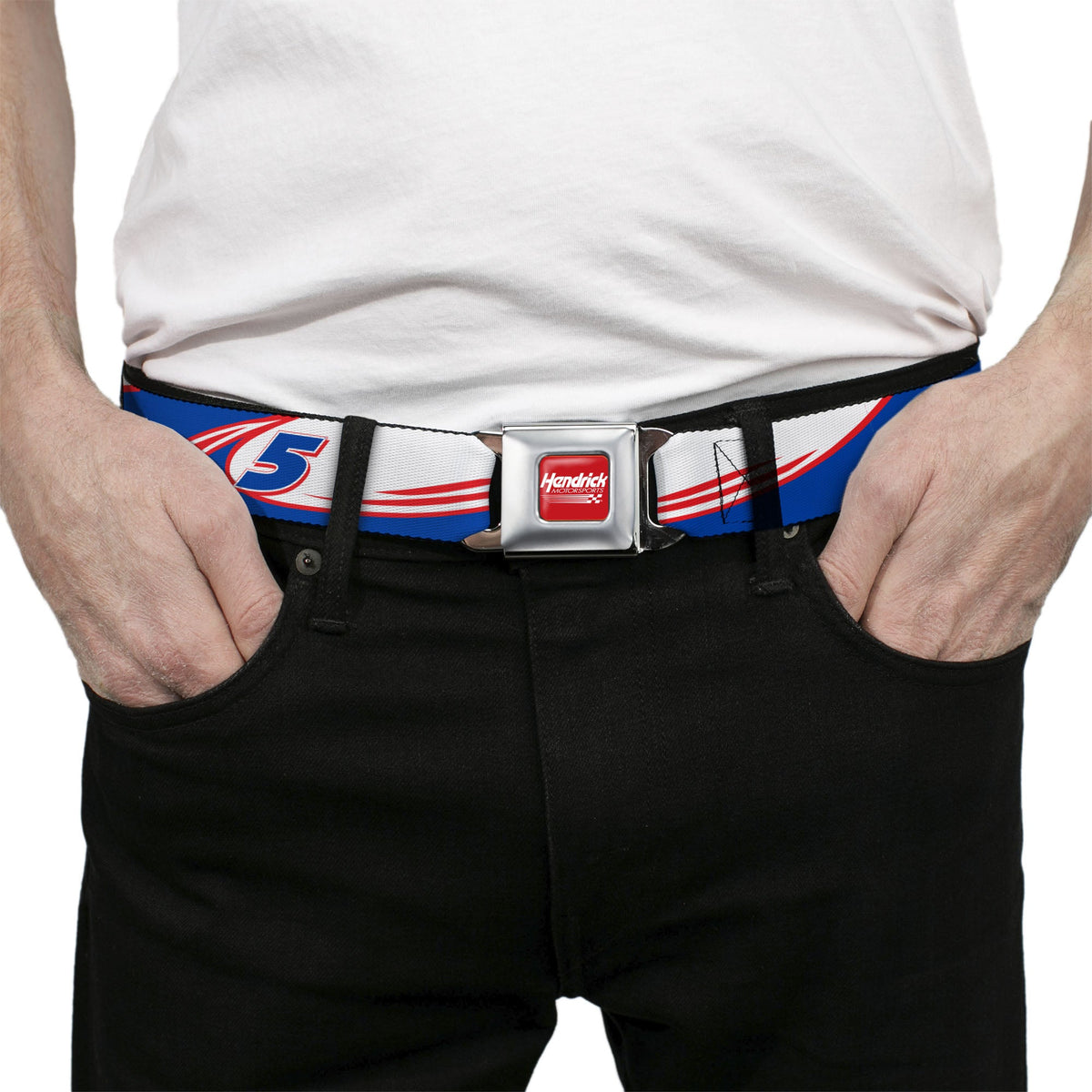 Kyle Larson #5 Car Scheme Seatbelt Buckle Belt