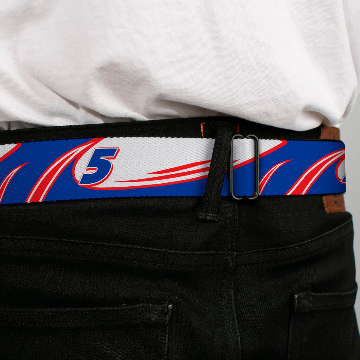 Kyle Larson #5 Car Scheme Seatbelt Buckle Belt