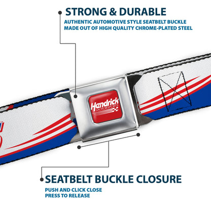 Kyle Larson #5 Car Scheme Seatbelt Buckle Belt