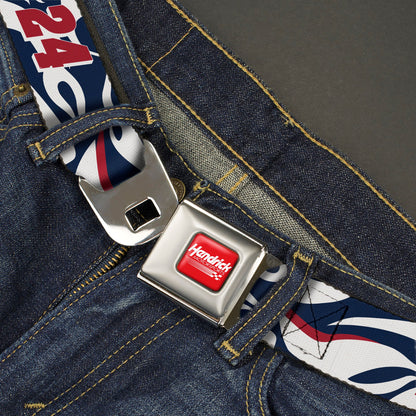 William Byron #24 Car Scheme Seatbelt Buckle Belt
