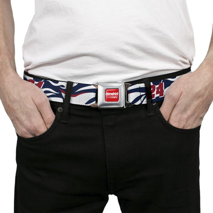 William Byron #24 Car Scheme Seatbelt Buckle Belt
