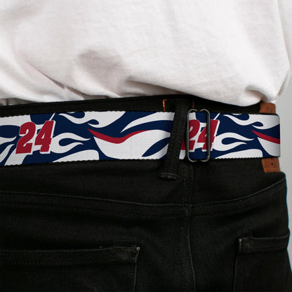 William Byron #24 Car Scheme Seatbelt Buckle Belt