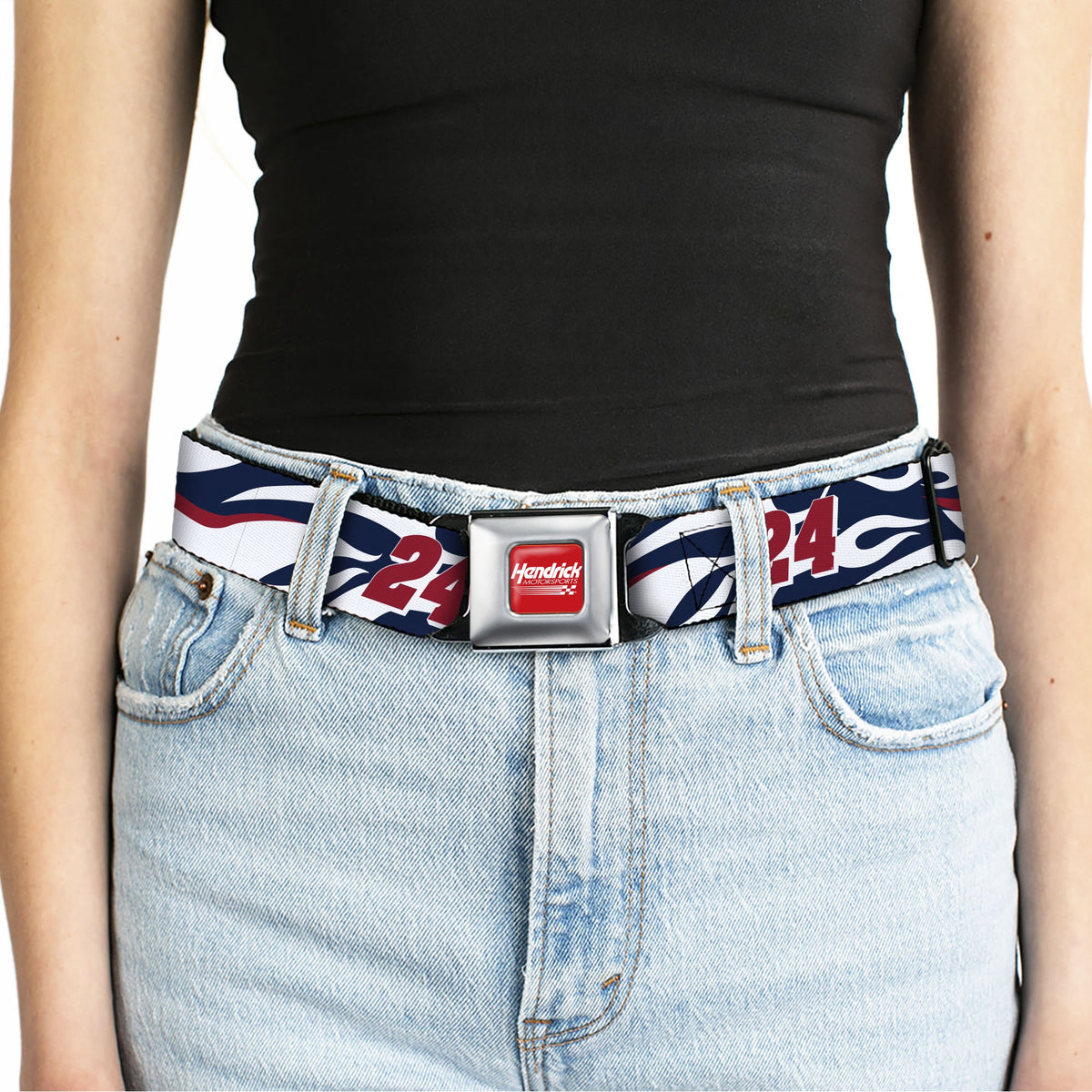 William Byron #24 Car Scheme Seatbelt Buckle Belt