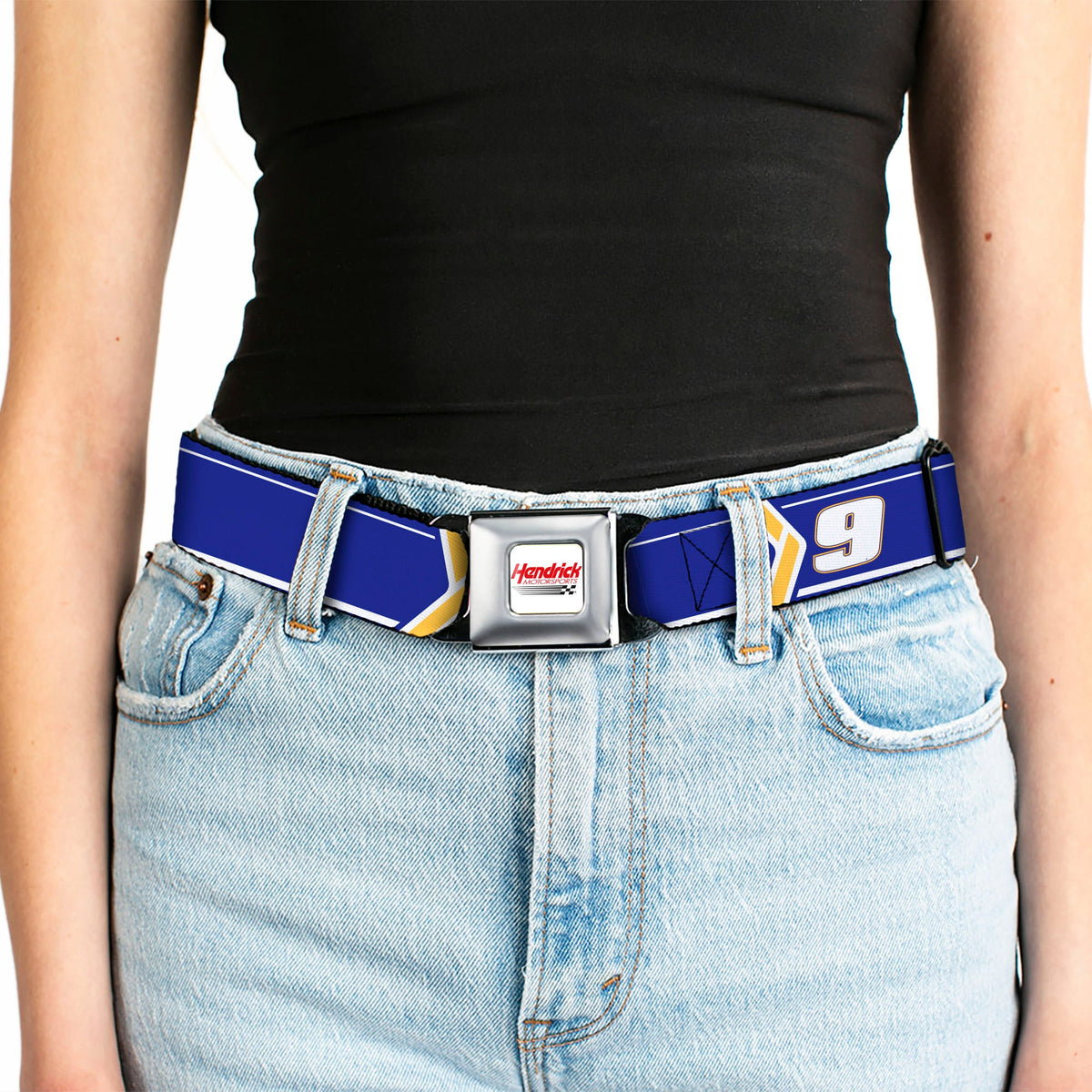 Chase Elliott #9 Car Scheme Seatbelt Buckle Belt