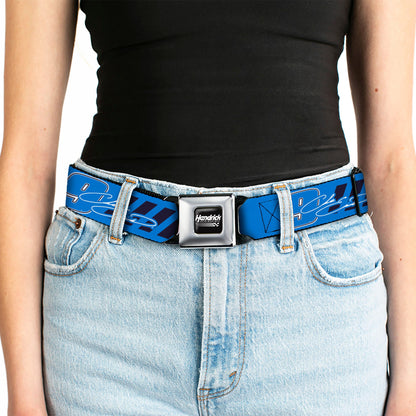 Chase Elliott #9 Autograph Prime Logo Seatbelt Buckle Belt