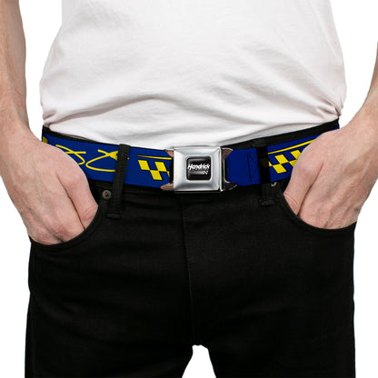 Jimmie Johnson #48 Autograph Checker Seatbelt Buckle Belt