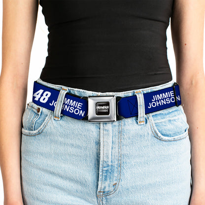 Jimmie Johnson #48 Lowe's Logo Checker Seatbelt Belt