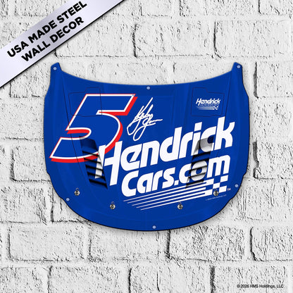 Kyle Larson #5 HendrickCars.com Metal Hood Wall Decor