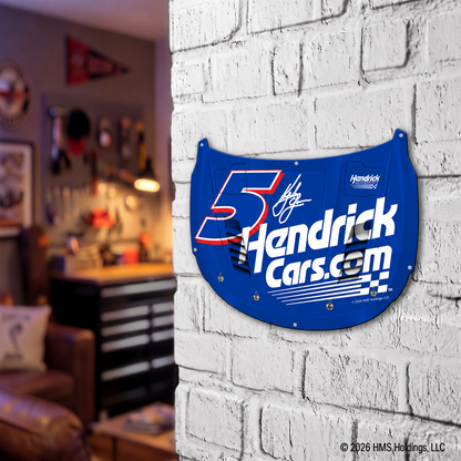 Kyle Larson #5 HendrickCars.com Metal Hood Wall Decor