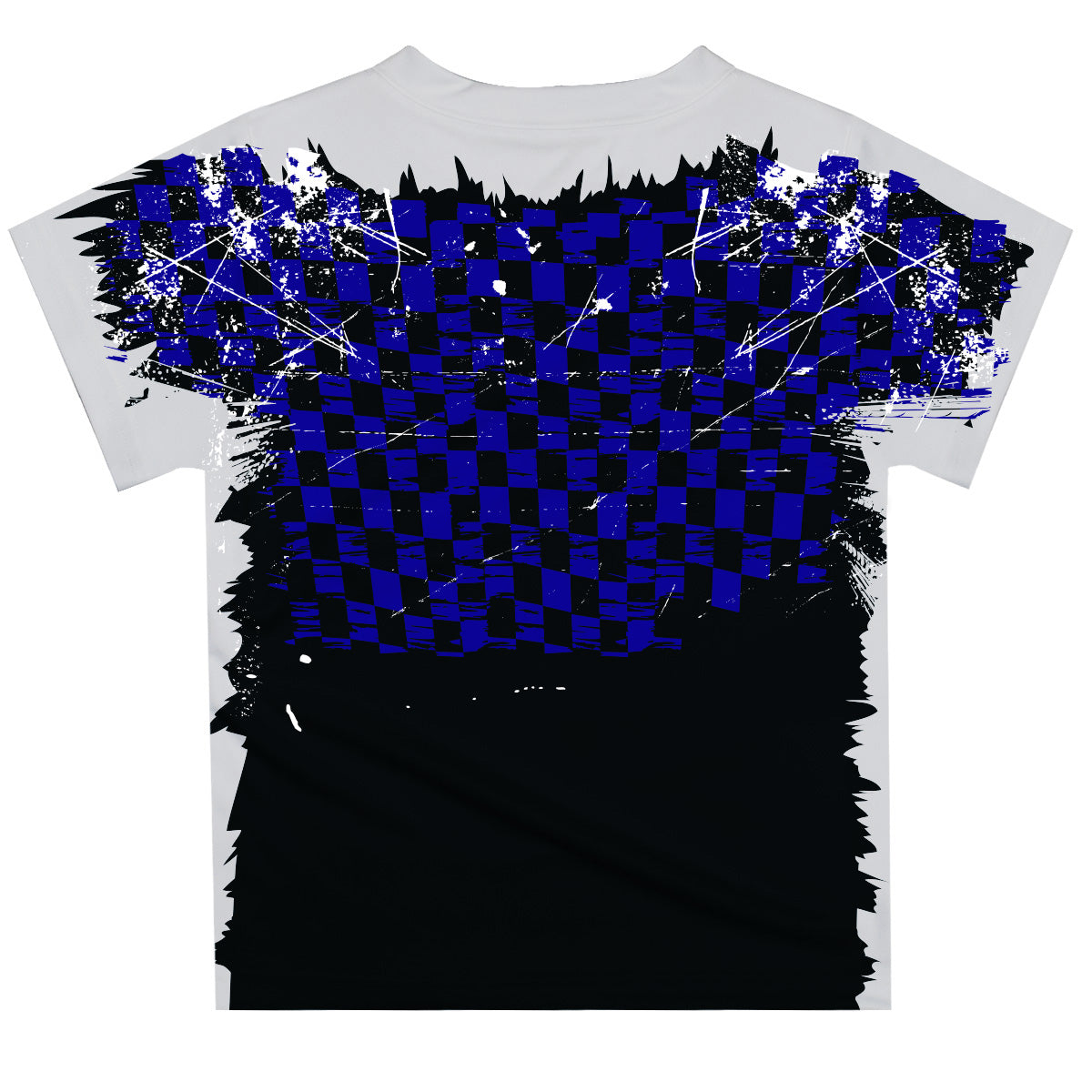 Chase Elliott #9 Vive La Fete Checkered Racing Car T-Shirt - Blue