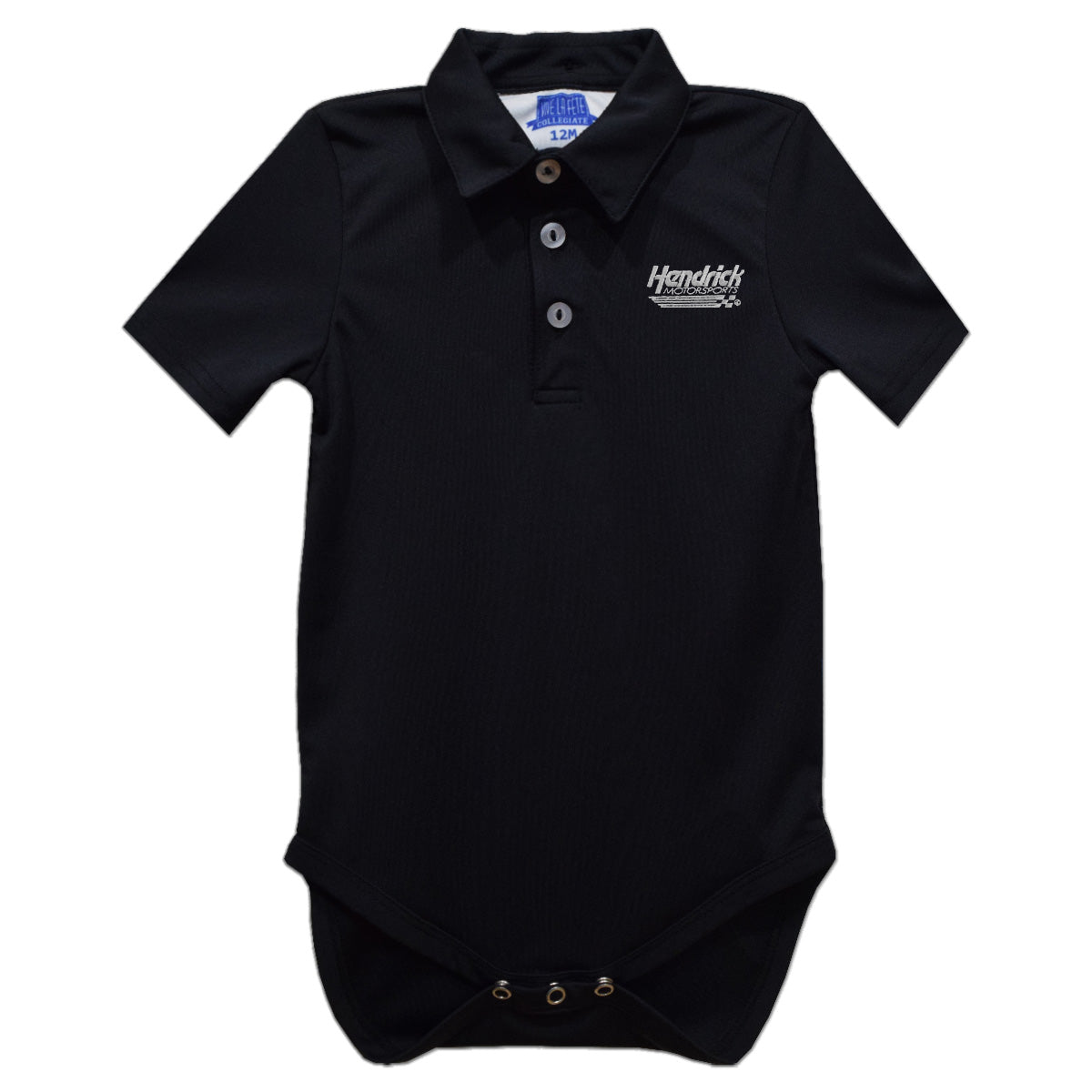 Hendrick Motorsports Vive La Fete Solid Polo Bodysuit - Black