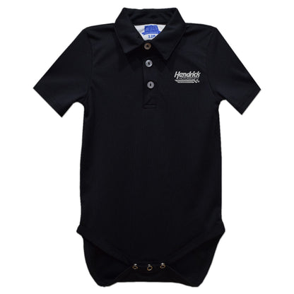 Hendrick Motorsports Vive La Fete Solid Polo Bodysuit - Black