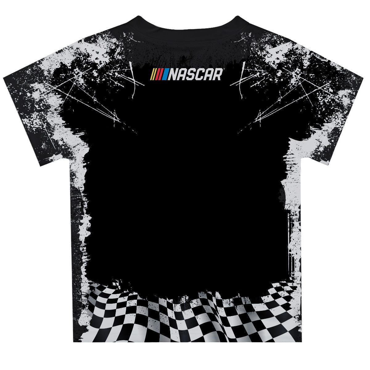 Kyle Larson #5 Vive La Fete Checkered Racing Car T-Shirt - Black
