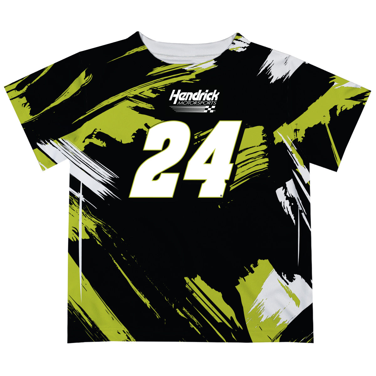 William Byron #24 Vive La Fete Paint Brush T-Shirt  - Black