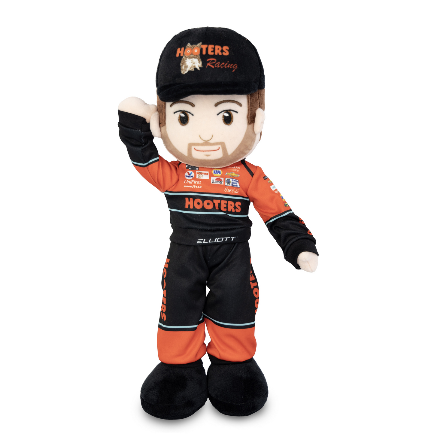 Chase Elliott #9 Hooters 14" Plush Figure