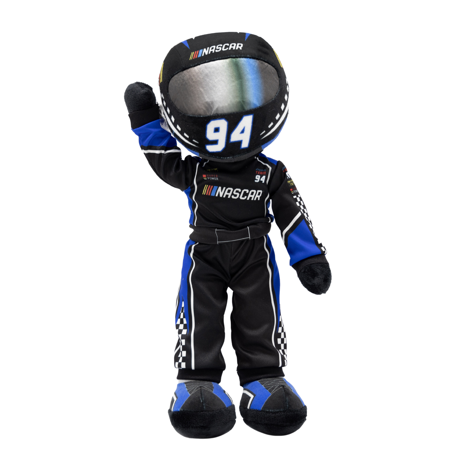 NASCAR Scotty Speedster Racecar Driver 14" Plush Figure