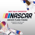NASCAR Plush Sally Speedster Racecar Driver 14" Toy Figure