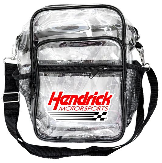 Hendrick Motorsports Clear Messenger Crossbody Tote Bag