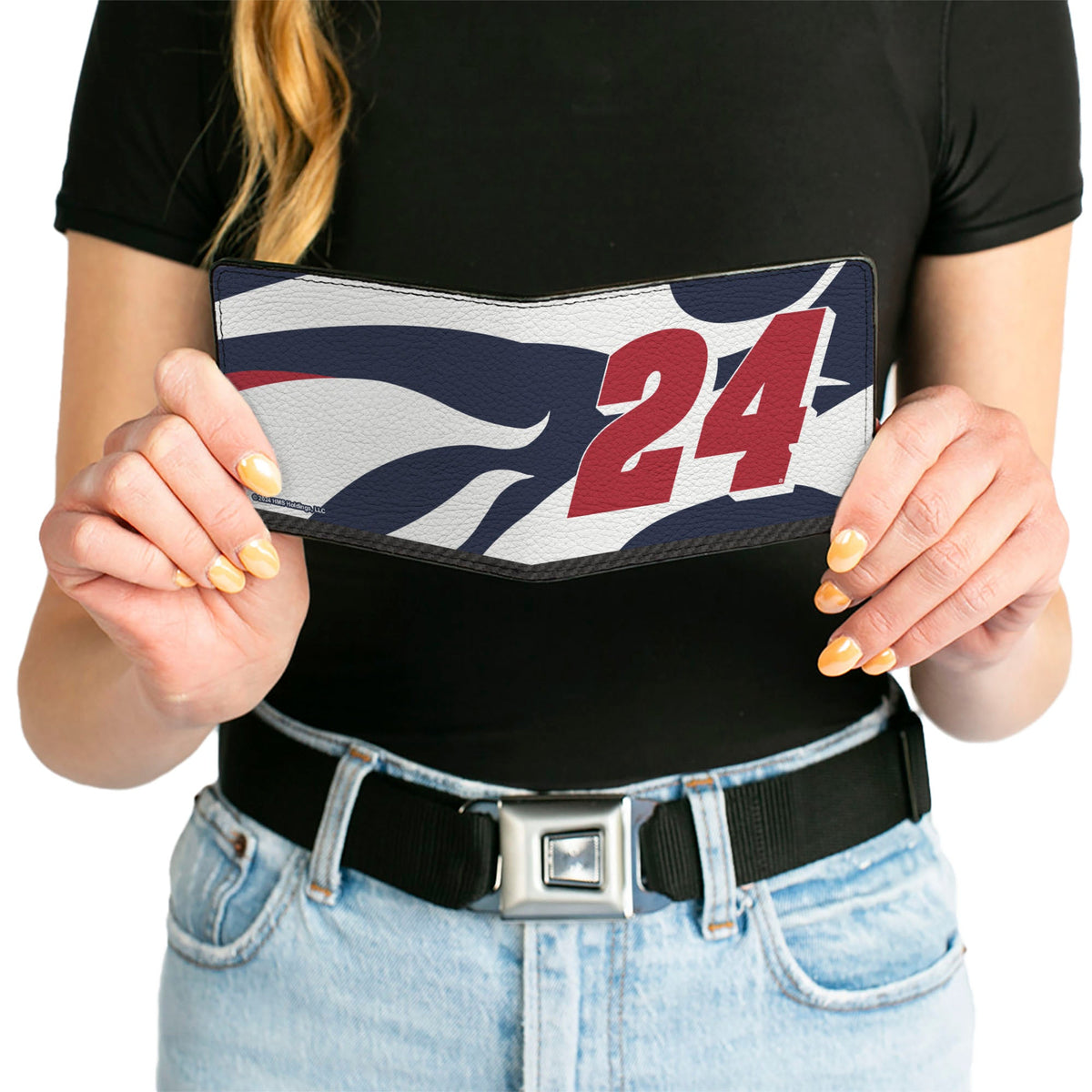 William Byron #24 Racing Logo Flames Bi-Fold Wallet