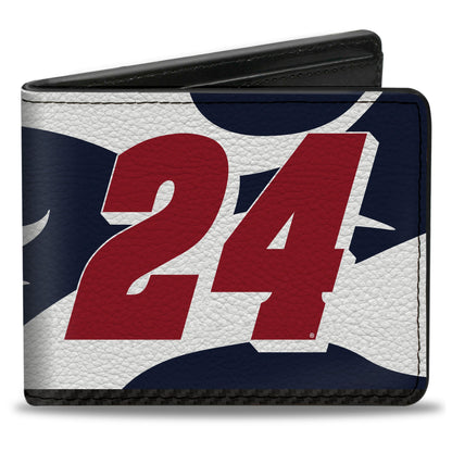 William Byron #24 Racing Logo Flames Bi-Fold Wallet