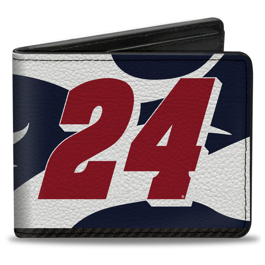 William Byron #24 Racing Logo Flames Bi-Fold Wallet
