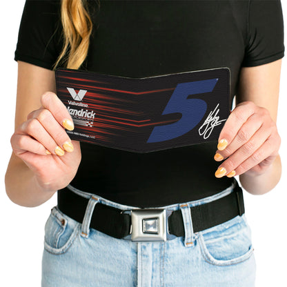 Kyle Larson #5 Autograph Valvoline Hendrick Motorsports Logo Bi-Fold Wallet