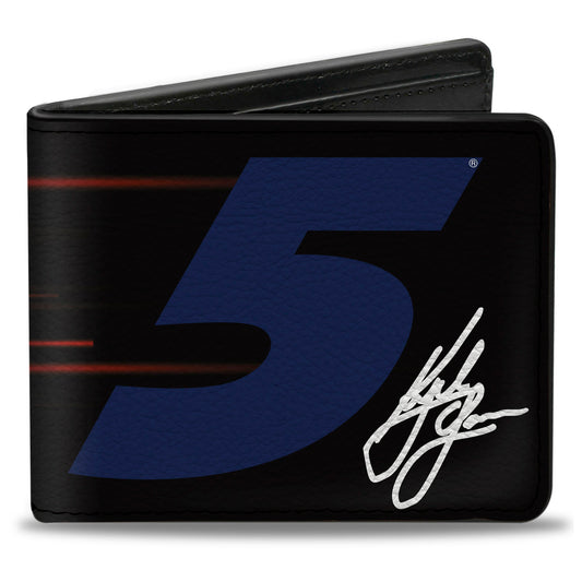 Kyle Larson #5 Autograph Valvoline Hendrick Motorsports Logo Bi-Fold Wallet