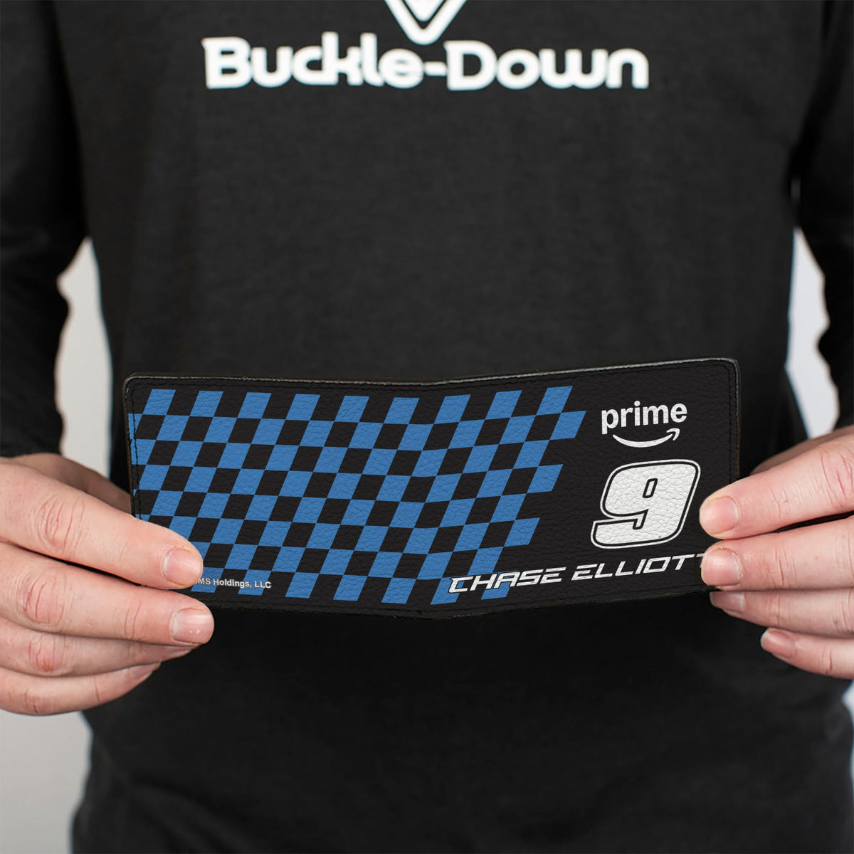 Chase Elliott #9 Prime Logo Checker Bi-Fold Wallet