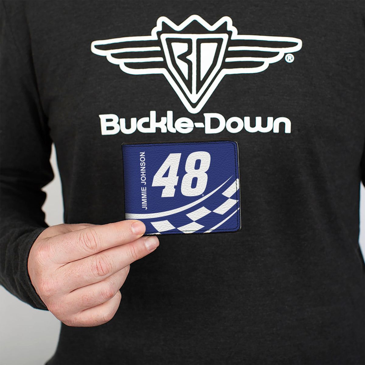 Jimmie Johnson #48 Lowe's Checker Bi-Fold Wallet