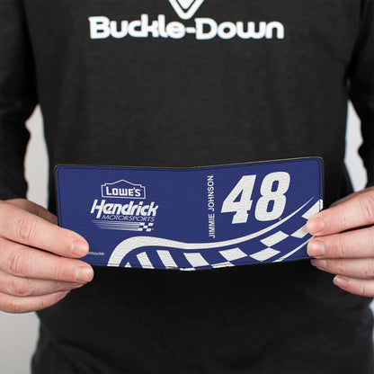 Jimmie Johnson #48 Lowe's Checker Bi-Fold Wallet