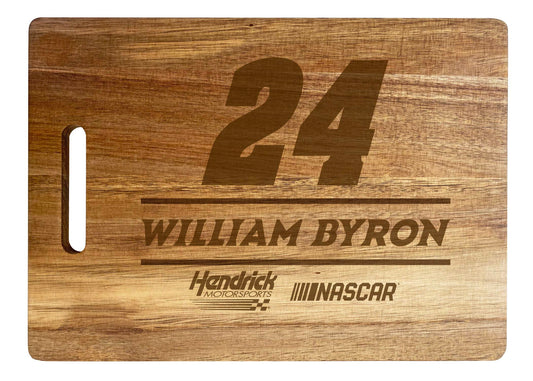 William Byron #24 NASCAR Officially Licensed Engraved Wooden Cutting Board