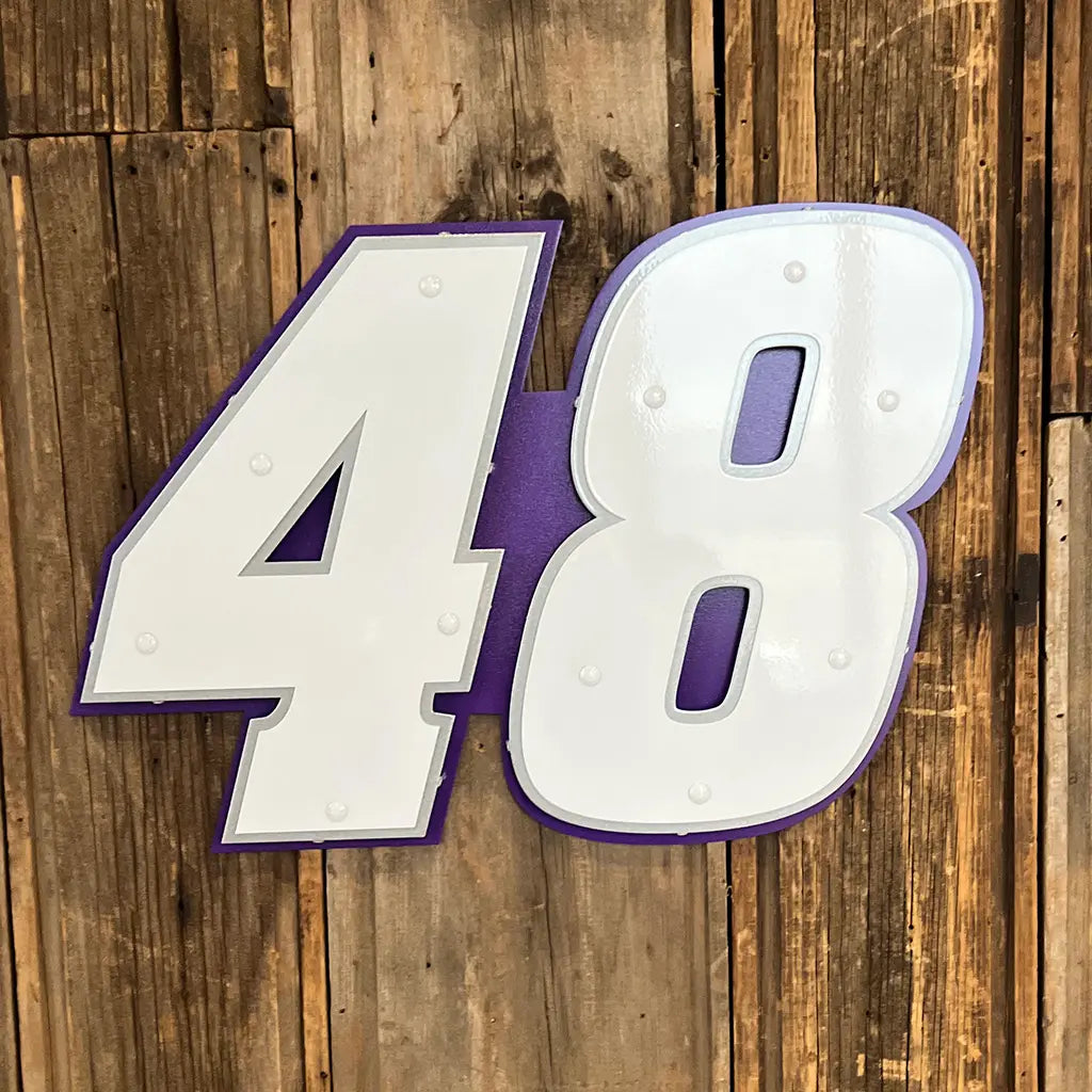 Alex Bowman #48 3D Wall Art