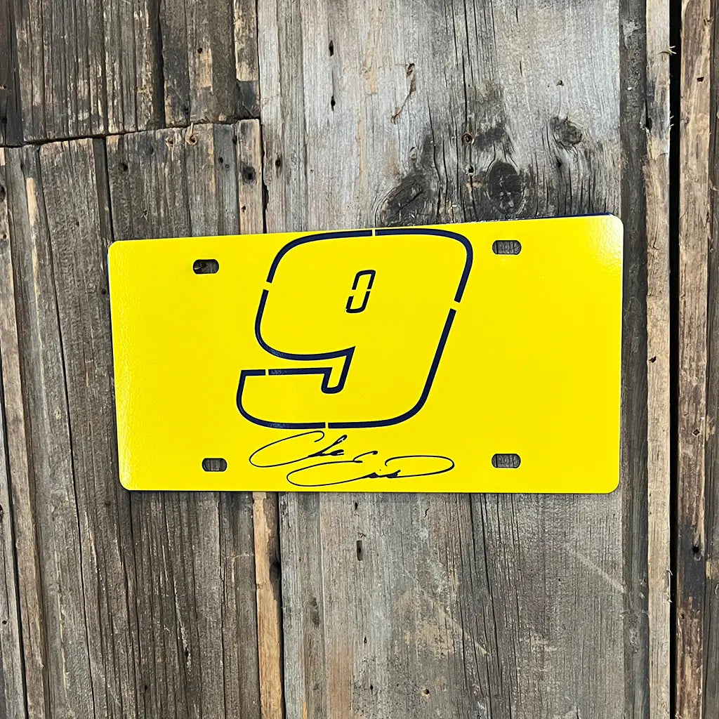 Chase Elliott #9 Car Tag