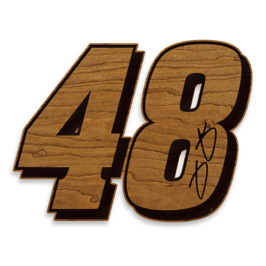 Jimmie Johnson #48 Wooden Wall Hanging