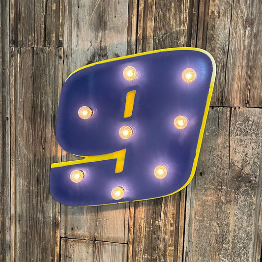 Chase Elliott #9 Small Lit Sign