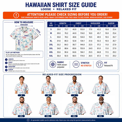 Kyle Larson #5 Green Tropical Floral Hawaiian Shirt