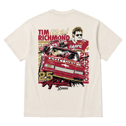 Tim "Hollywood" Richmond #25 Folgers T-shirt