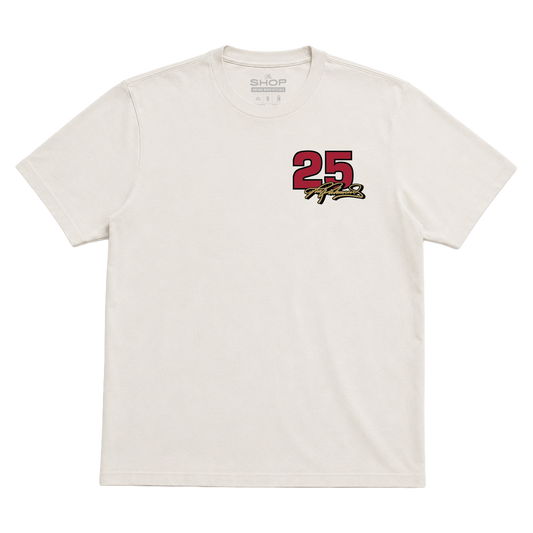 Tim "Hollywood" Richmond #25 Folgers T-shirt