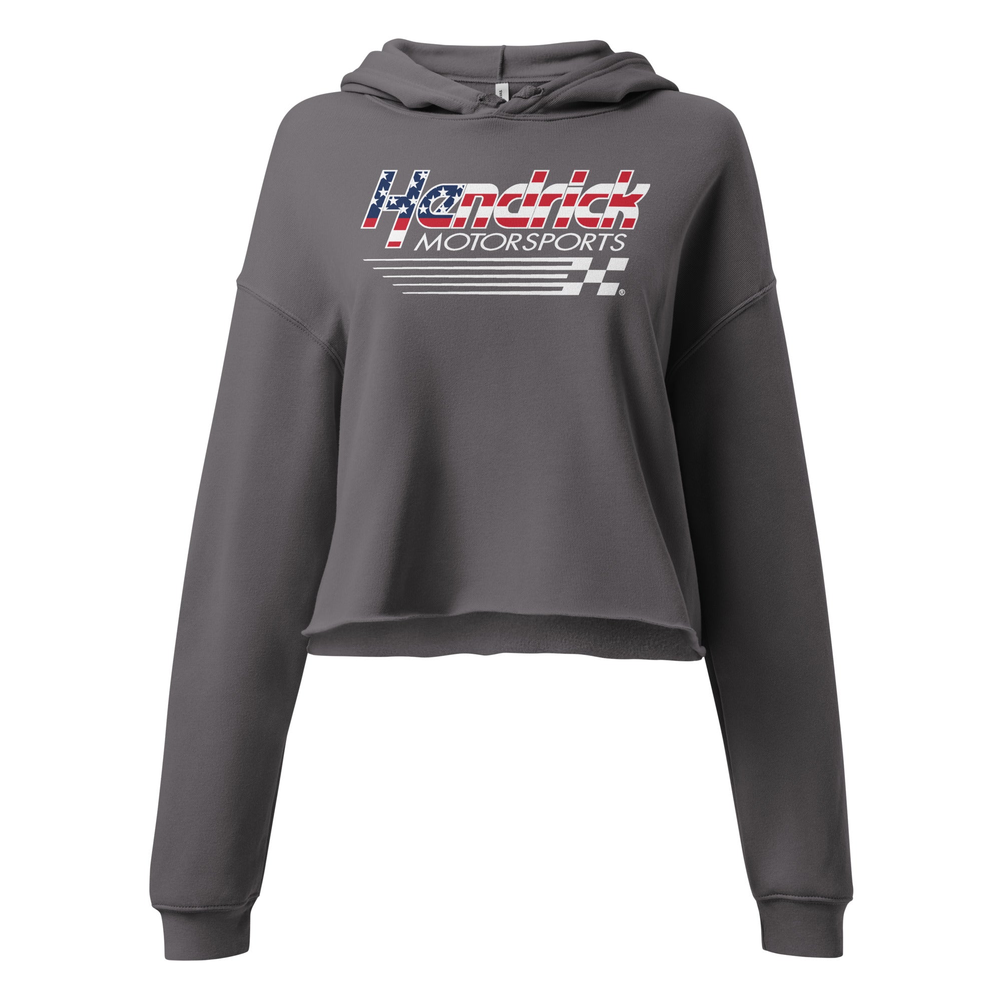 Hendrick Motorsports 2026 Patriotic Logo Women's Cropped Hoodie