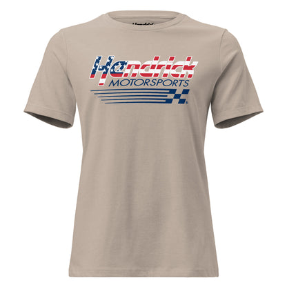 Hendrick Motorsports 2026 Patriotic Logo Women's T-Shirt