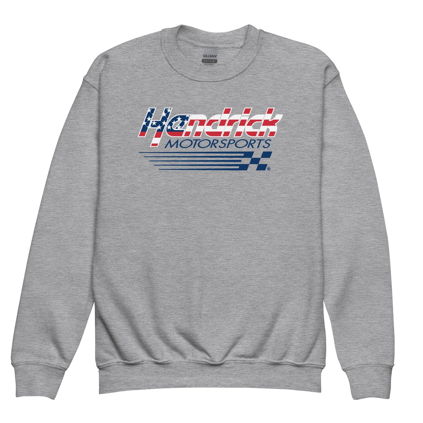 Hendrick Motorsports 2026 Patriotic Logo Youth Crew Fleece